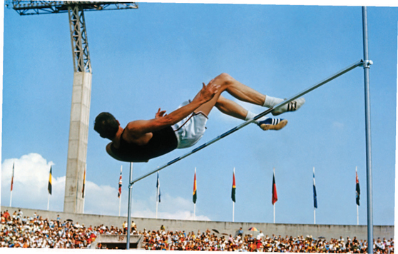 Dick Fosbury and the high jump Before the Mexico City Olympics high-jumpers - photo 9