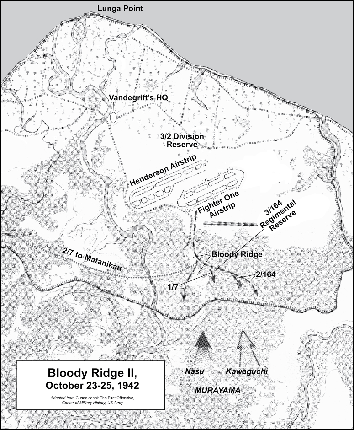 M AP 9 Bloody Ridge II October 2326 1942 M AP 10 Carlsons Raid November - photo 10