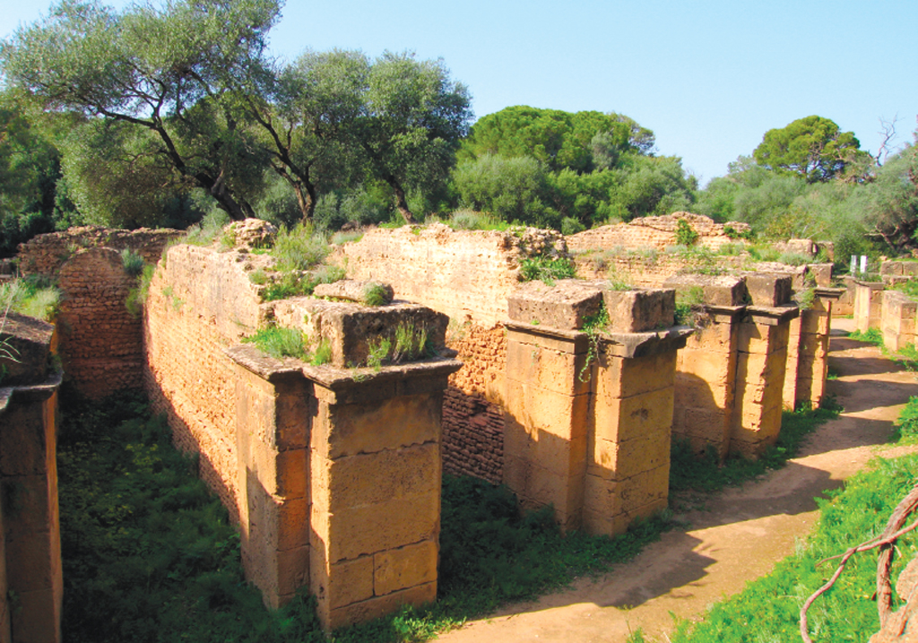 The ancient Romans built roads and aqueducts in the lands they invaded Remains - photo 4