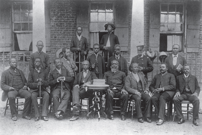 Members of the Liberian Senate of 1893 shown here were mostly freed African - photo 5