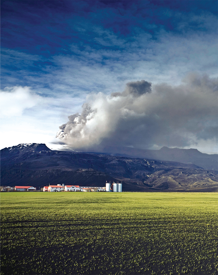 In April 2010 the Eyjafjallajkull volcano in Iceland started erupting It - photo 3