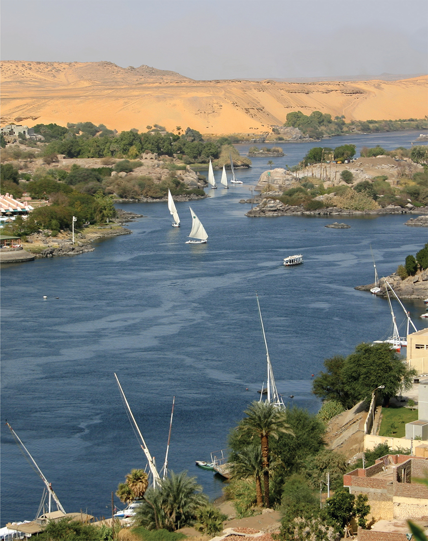 The Nile River has always been essential to Egypts growth History The Land - photo 5