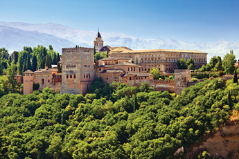 The impressive Alhambra palace in Granada was built by Moorish rulers in the - photo 4