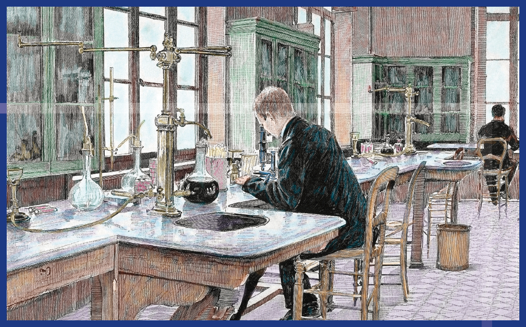 Pasteur worked long hours in his to solve the mysteries of microscopiclife - photo 5