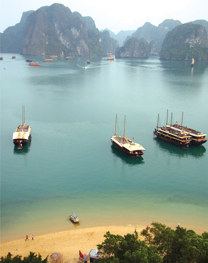 Halong Bay is famous for its stunning natural beauty History Conflict and - photo 3