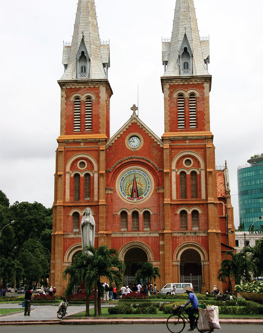 Many buildings in Saigon such as this cathedral are a reminder of Vietnams - photo 6