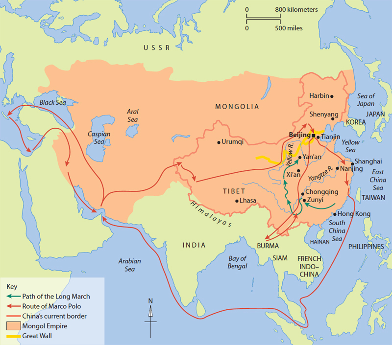 The Italian trader Marco Polo visited China during the Yuan dynasty when - photo 5