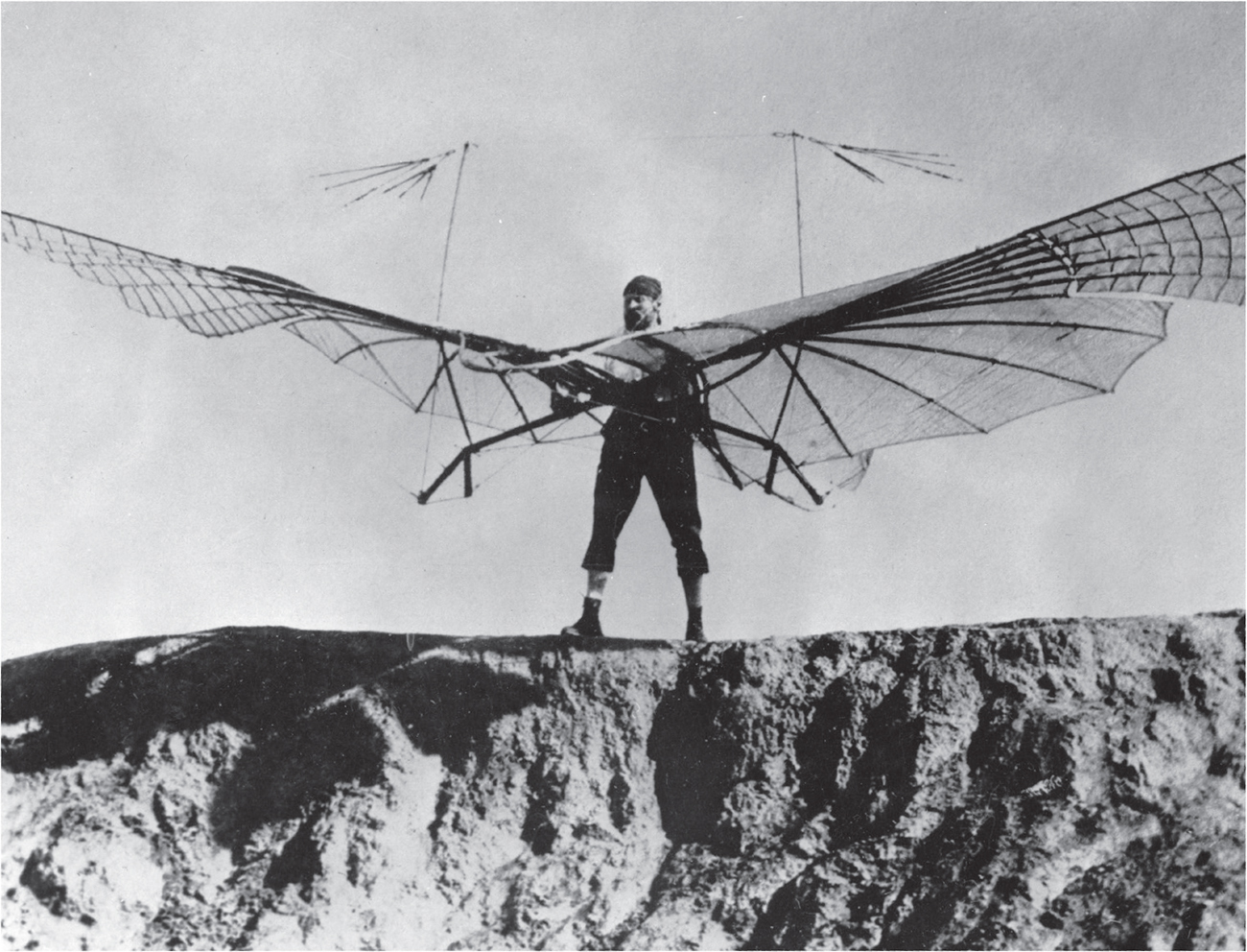 Otto Lilienthal made more than 2000 flights in his hang gliders Some of them - photo 11