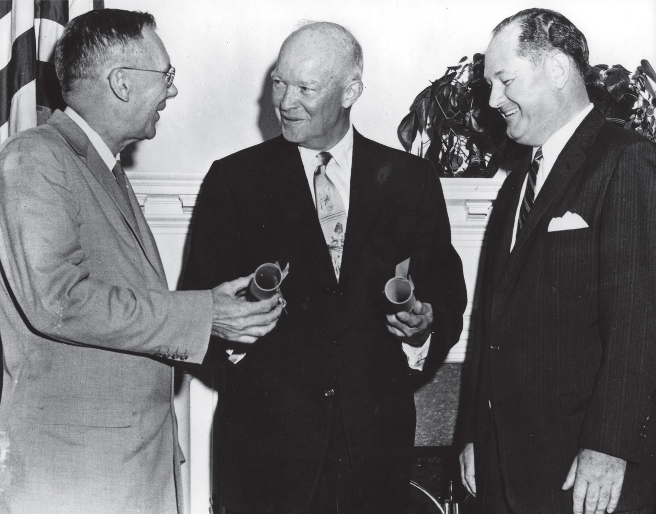 President Dwight D Eisenhower center commissioned two scientists to lead the - photo 6