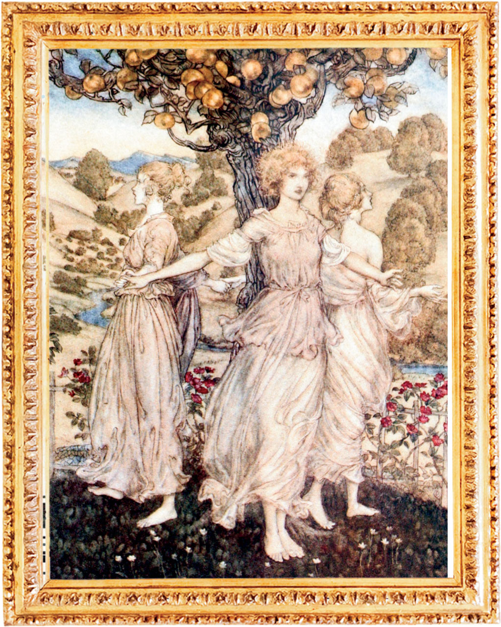 Three nymphs called the Hesperides guarded the tree with the golden apples The - photo 5