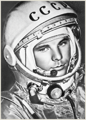 Artists rendering of Soviet cosmonaut Yuri Gagarin the first man in space - photo 2