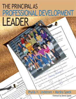 Phyllis H. Lindstrom - The Principal as Professional Development Leader