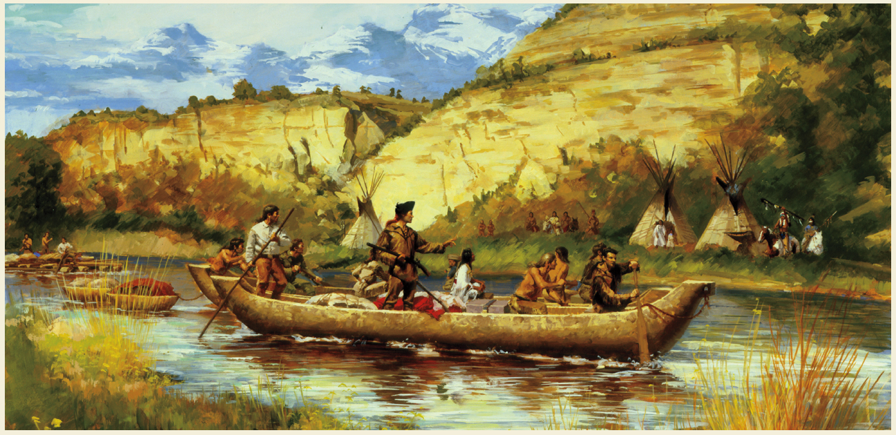 The Lewis and Clark expedition inspired many people to think about going west - photo 5