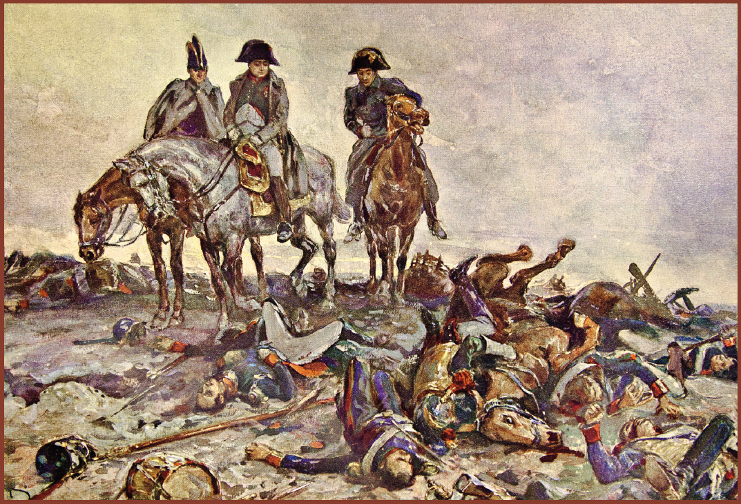 Napoleon on middle horse on a European battlefield As part of its plan to - photo 5