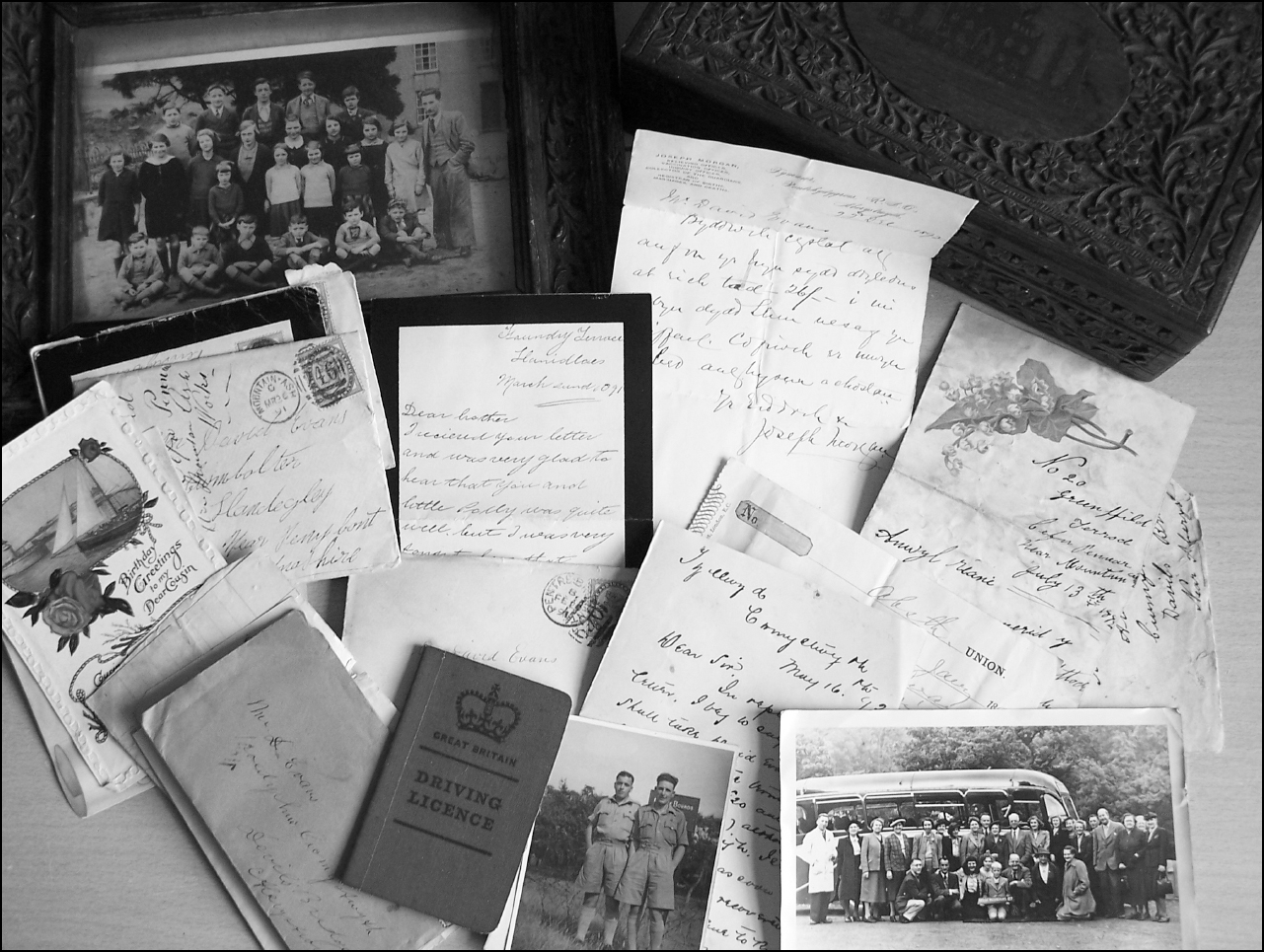 A selection of items that can be found whilst searching for family records - photo 2