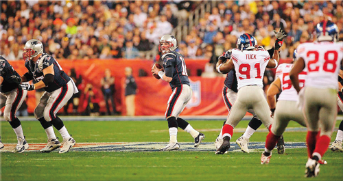 In the Super Bowl the Patriots faced the New York Giants In the fourth - photo 16