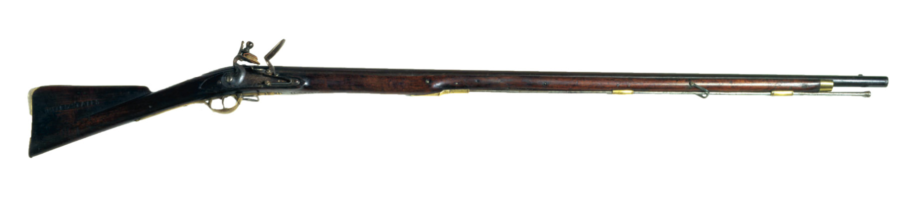 The Brown Bess musket was a common weapon used during the Revolutionary War A - photo 5