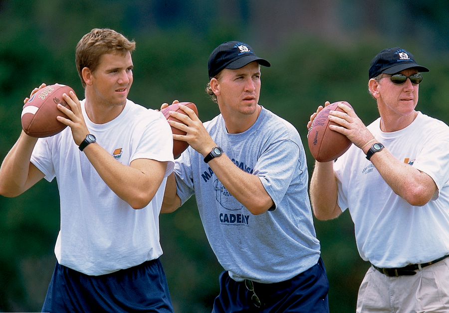 FOOTBALL FAMILY Football runs in Mannings family His father Archie right - photo 11