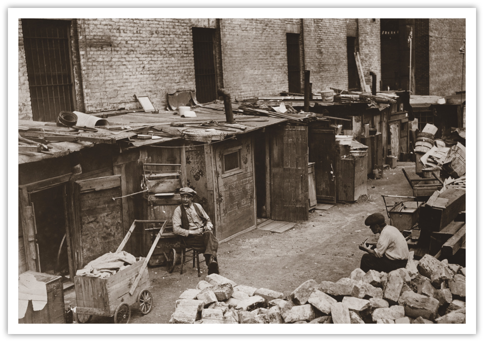 This New York City slum shows the type of living conditions many immigrants - photo 8