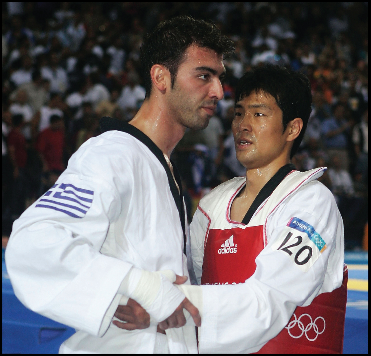 Alexandros Nikolaidis left earned two Olympic silver medals during his - photo 2