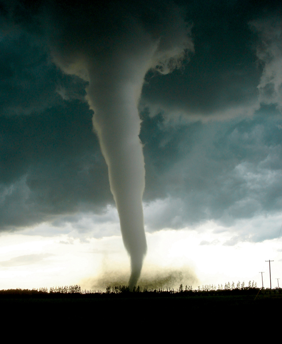 A tornado swept through Elie Manitoba in Canada in 2007 FACT Tornadoes can - photo 9