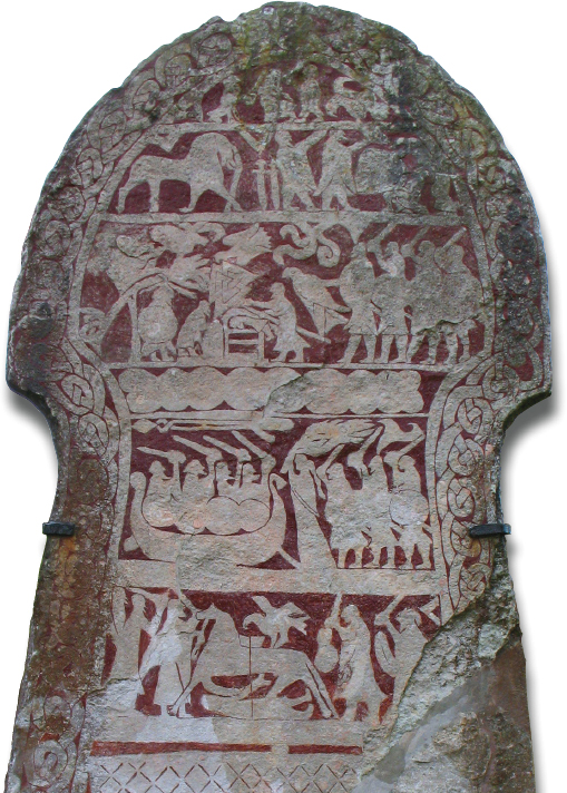 This picture is one of the famous Stora Hammars stones from Sweden It shows - photo 5