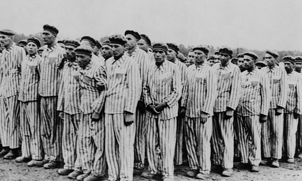 Prisoners at concentration camps were given very little to eat Two men in - photo 4