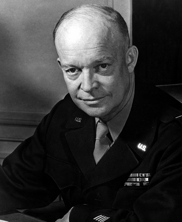 General Dwight Eisenhower commanded the troops at Normandy and later became - photo 5