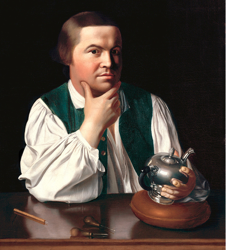 Silversmith Paul Revere is best known for his ride to warn colonists but he - photo 7