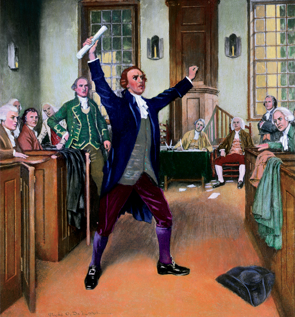 Patrick Henry delivering his famous speech in 1775 FAST FACT Virginia - photo 4