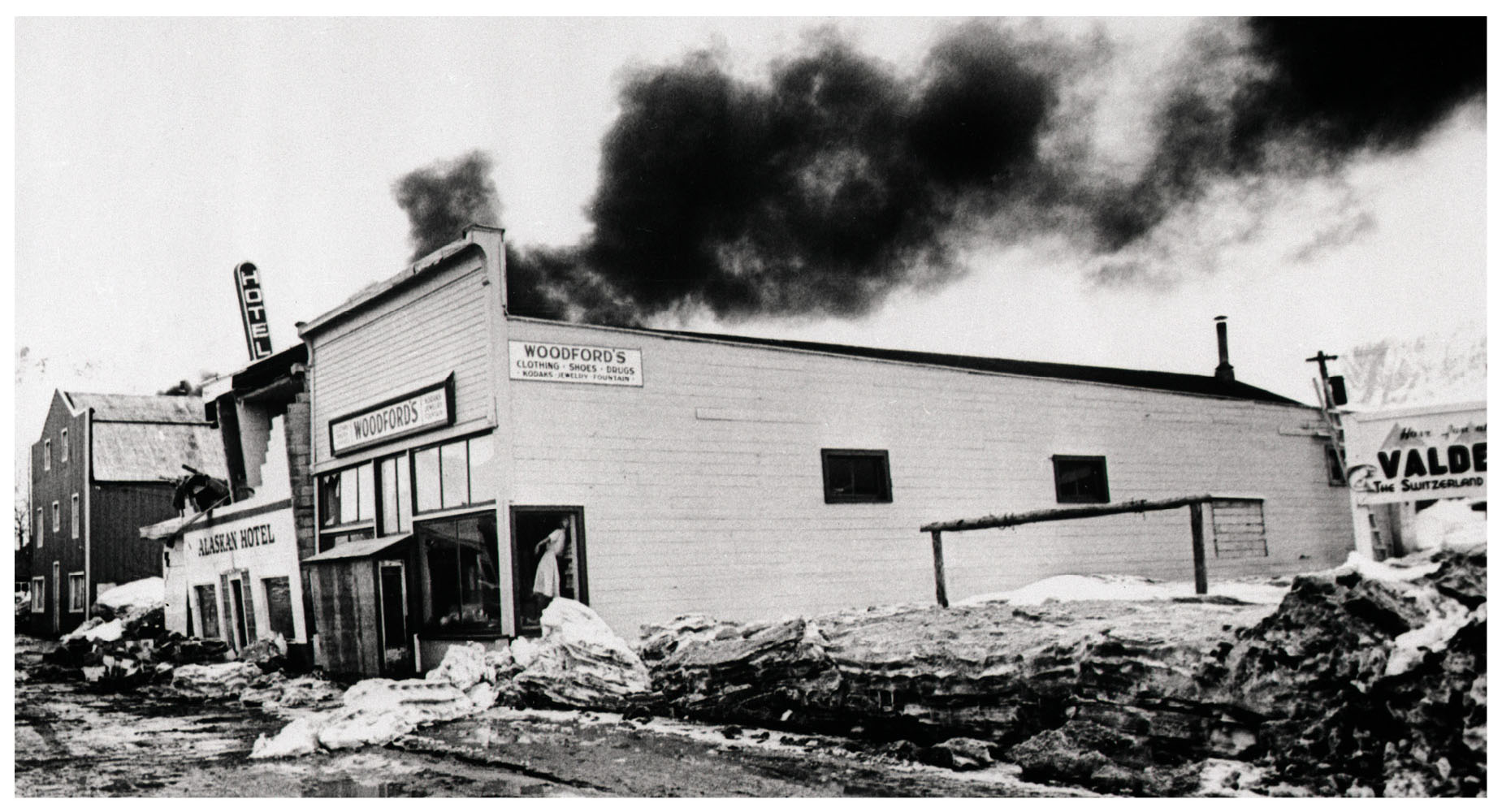 A tsunami destroyed Valdezs waterfront and a fire swept through the city in - photo 7