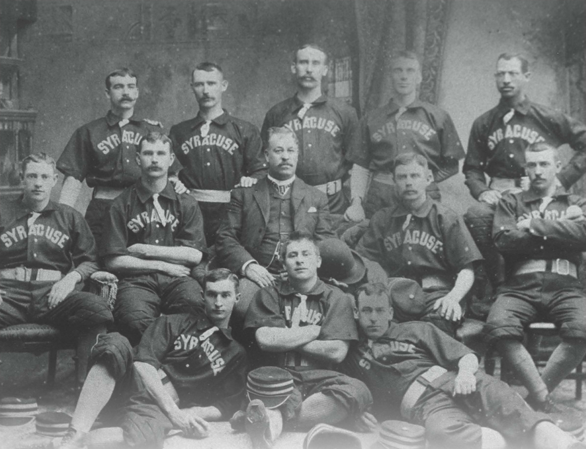 Moses Fleetwood Walker top right played with the Syracuse Stars of the - photo 3