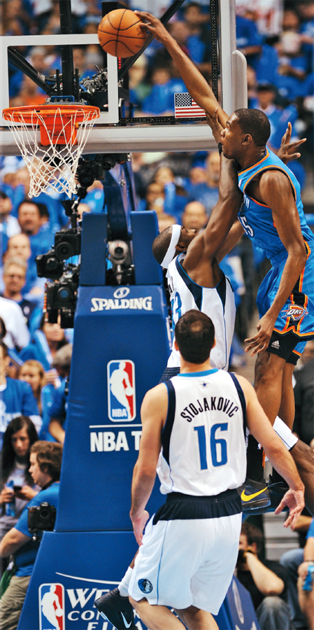 Kevin Durant Russell Westbrook and James Harden came out firing for the - photo 16