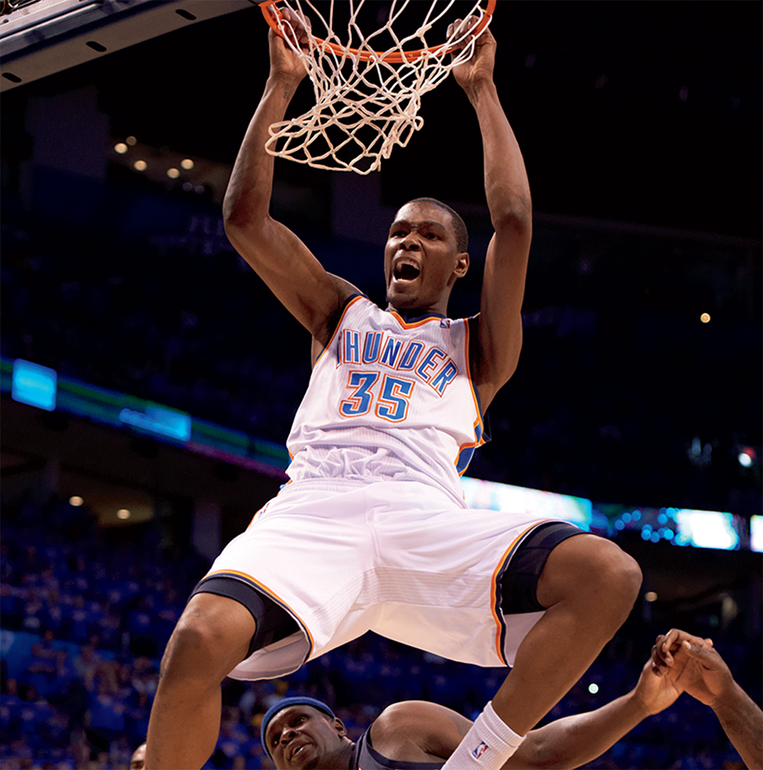 By the end of the first quarter the Thunder were trailing Durant had made - photo 9