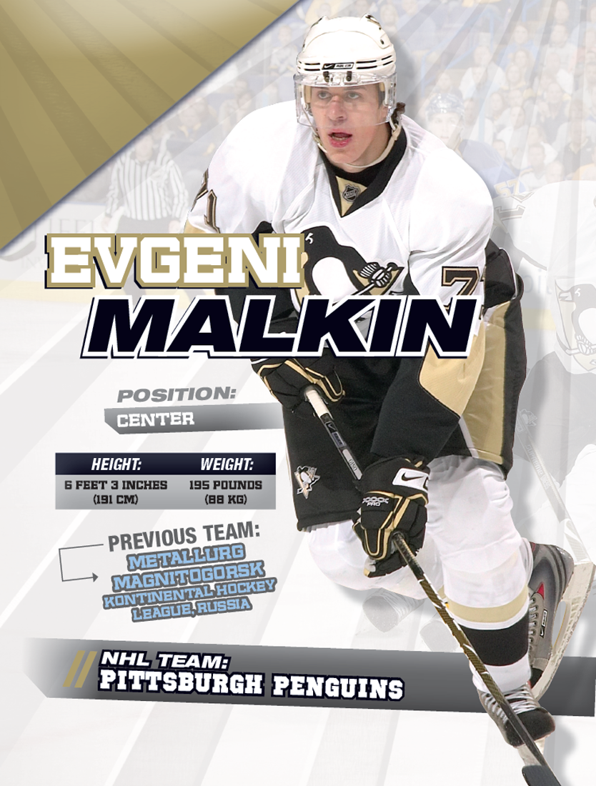 To say that Evgeni Malkin burst on the scene might be an understatement The - photo 7