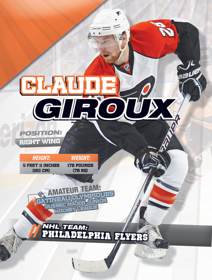 When the Philadelphia Flyers picked Claude Giroux during the first round of the - photo 5