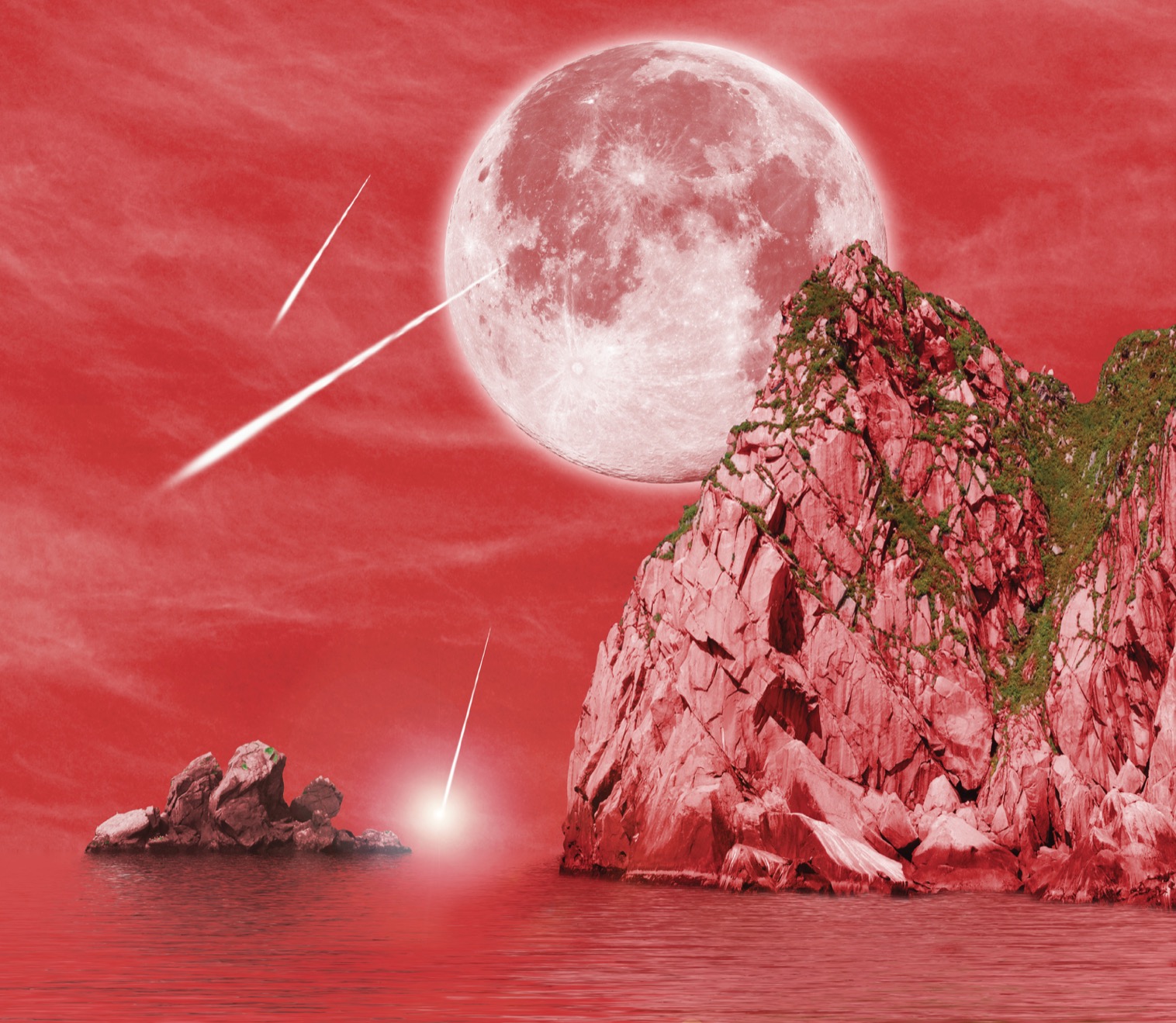 The first simple life-forms on Earth colored the oceans red Life appeared on - photo 9