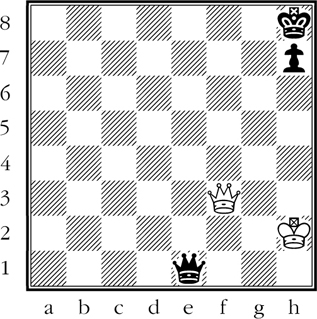 Here the correct answer to checkmate in one move is 1Qf8 The black king - photo 7