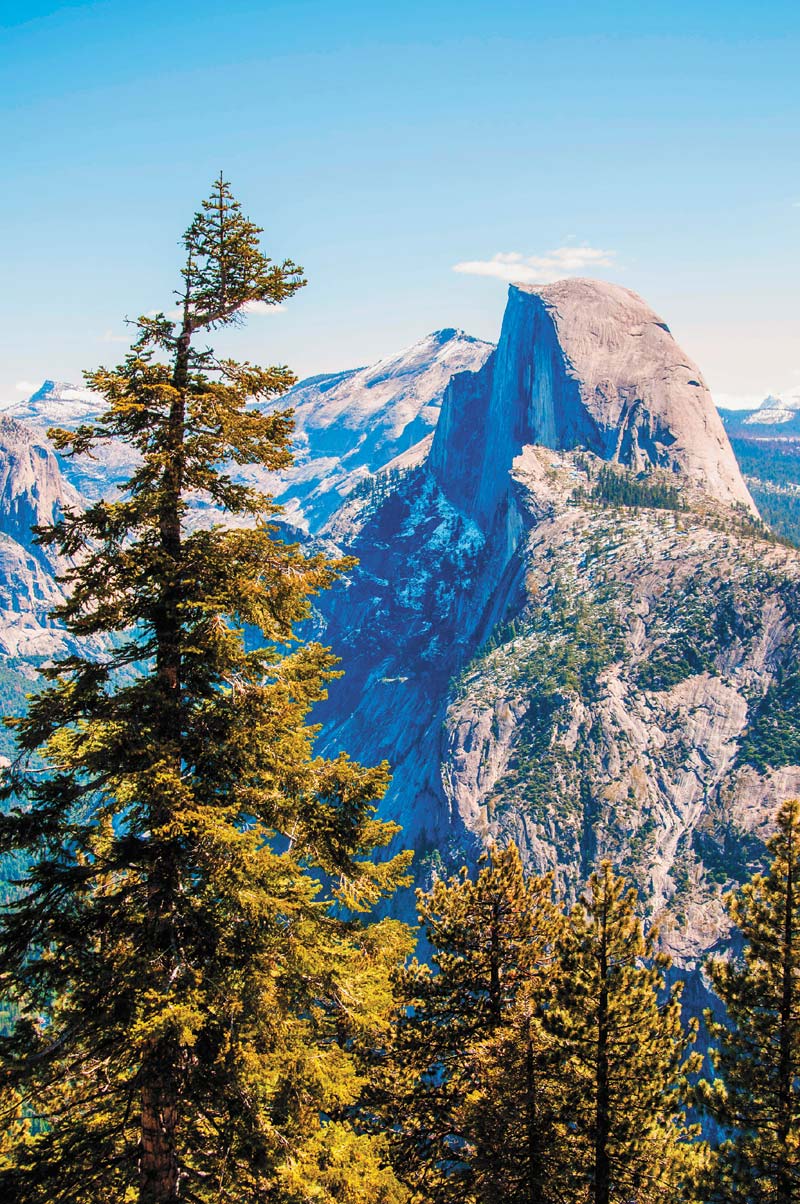 view of Half Dome from Glacier Point On top of Mount Whitney I took a seat - photo 7