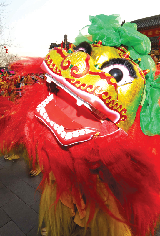 Lion dances are performed in China on special occasions such as NewYears Day - photo 4