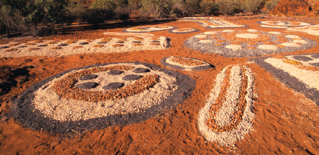 This sand painting see page 15 was made by the Ipolera people of central - photo 5