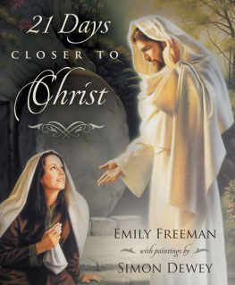 Emily Freeman 21 Days Closer to Christ