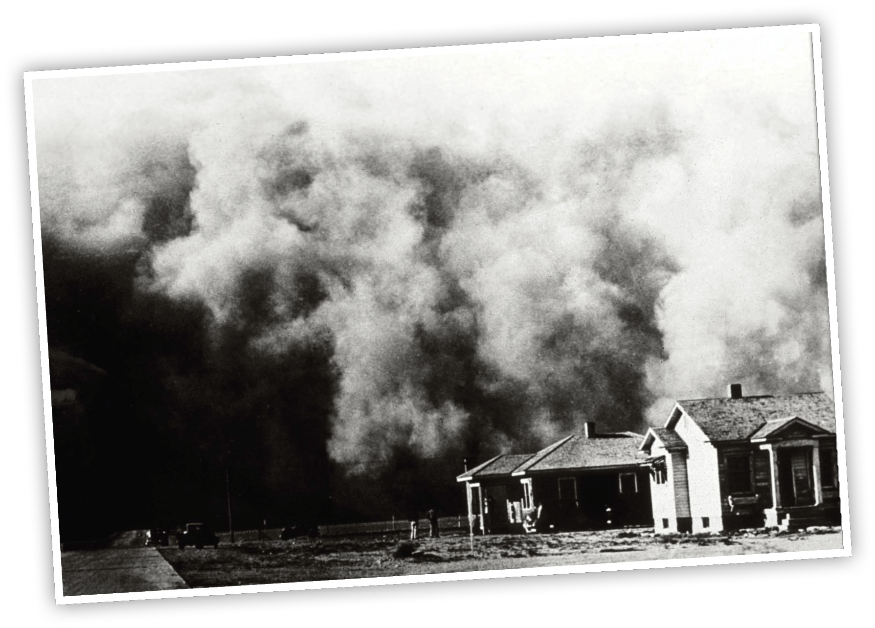 Huge clouds of dust rolled through the sky wiping out the sun The wheat field - photo 9