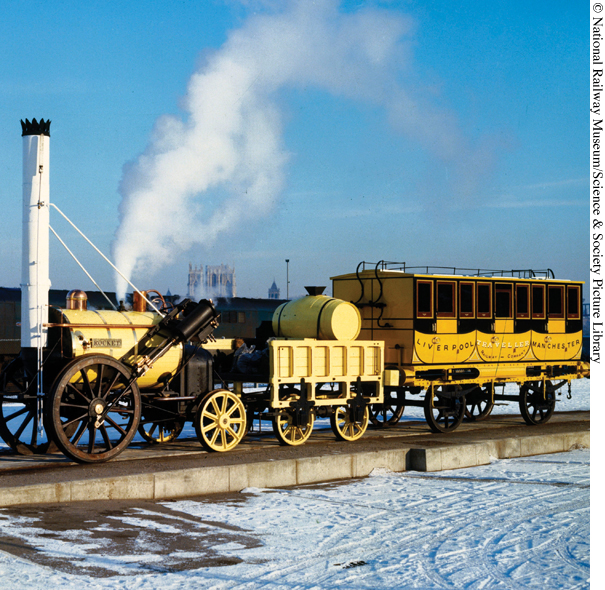 Its speed changed the world Stagecoaches took four days to travel 150 miles - photo 13