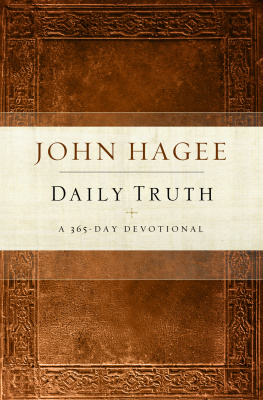 John Hagee - Daily Truth Devotional: A 365 Day Devotional