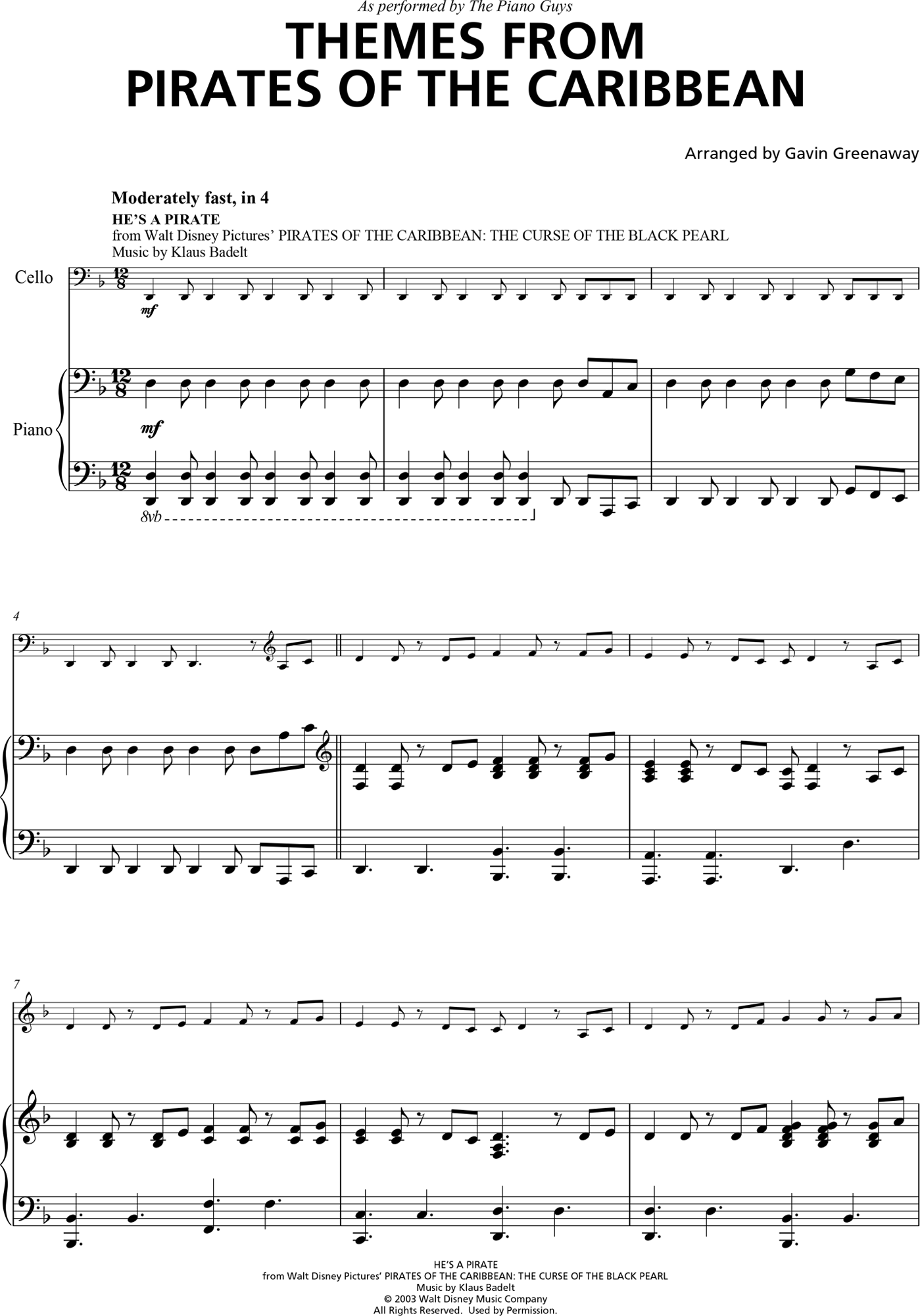 The Piano Guys--Uncharted Songbook - photo 46