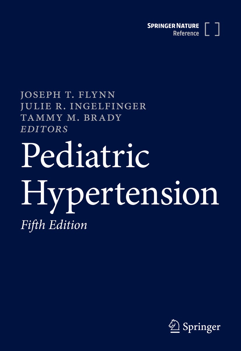 Book cover of Pediatric Hypertension Editors Joseph T Flynn Julie R - photo 1