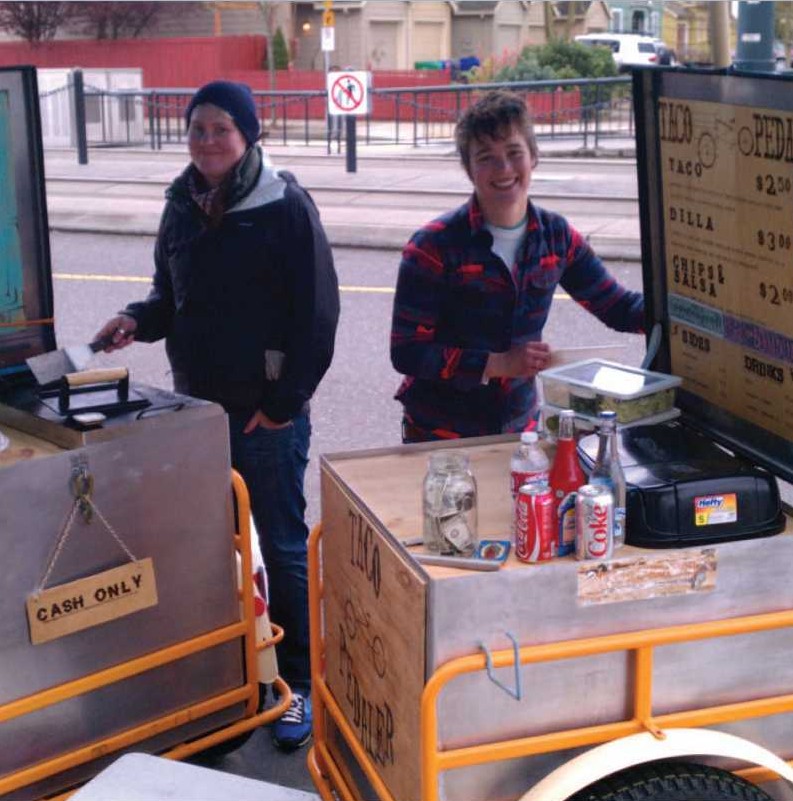 Erika Kraner and Melanie McClure the owners and operators of the street food - photo 5