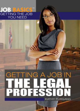 Kathy Furgang - Getting a Job in the Legal Profession