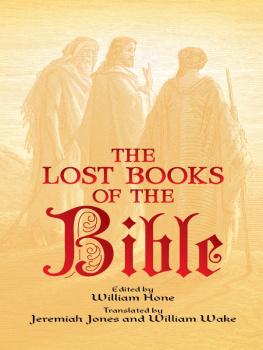 William Hone - The Lost Books of the Bible